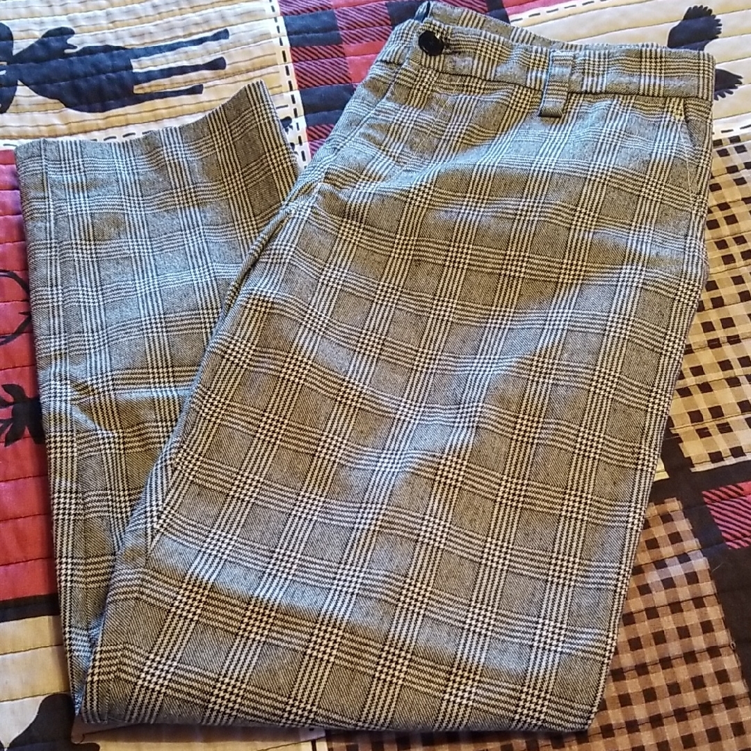 European Culture Plaud Straight Leg Pants Size 30